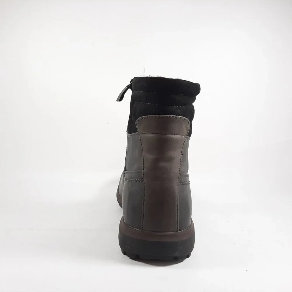 Grenico Dark Grey Water Proof Winter Boots for Men - Picture 5 of 7